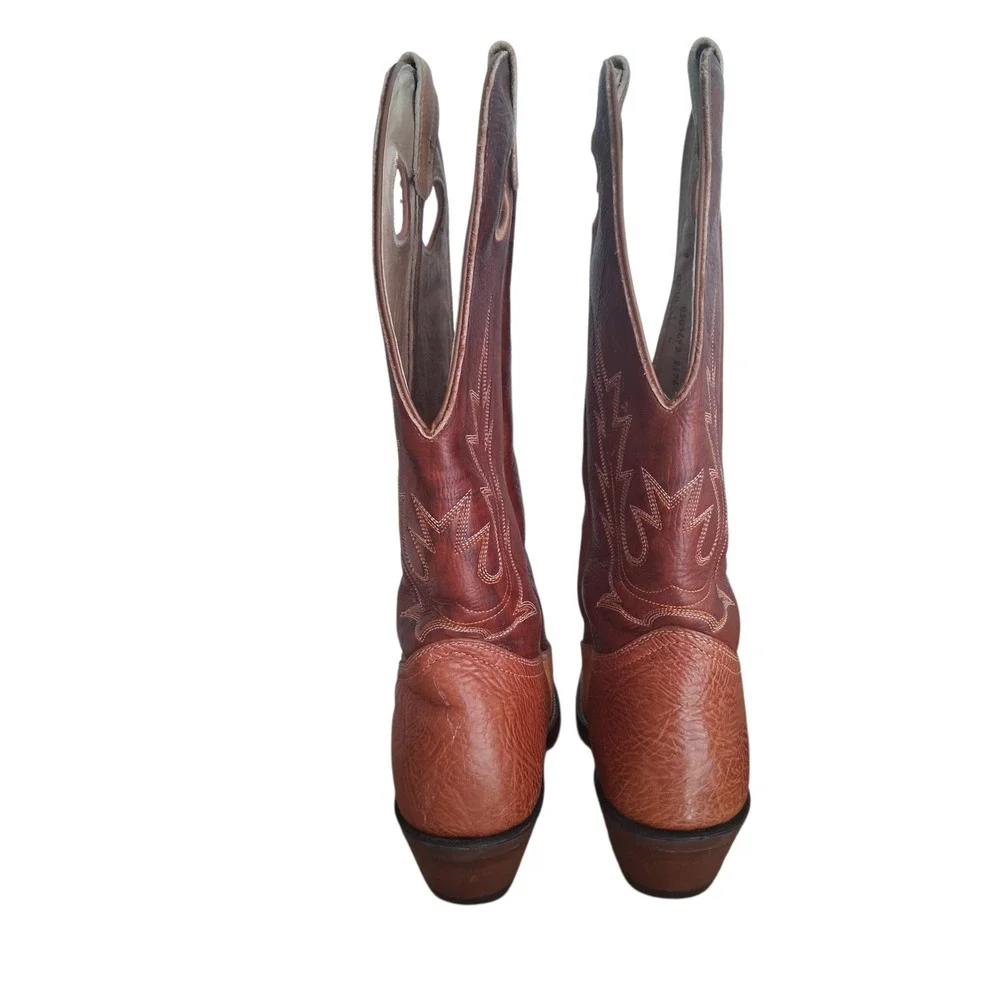 Boulet Canada Mens size‎ 9 Western Leather Cowboy Country Farm Barn Rodeo Boots